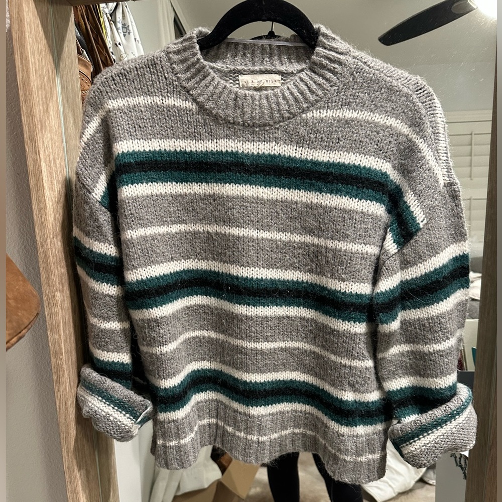 LA Hearts Striped Sweater